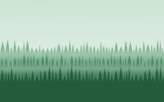 Emerald Woods II Emerald Woods II — colourful green forest background, variation II