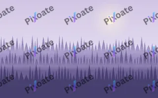 Lavender Forest Dawn II — light purple and blue forest background, variation II