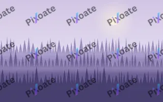 Lavender Forest Dawn III — light purple and blue forest background, variation III