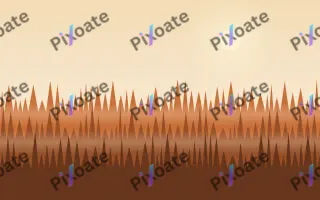 Maple Fire Wood II — light beige, orange and brown forest background, variation II