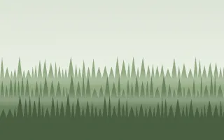 Sage Woodline III — light white and green forest background, variation III
