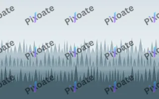Winter Pine Line II — light blue forest background, variation II