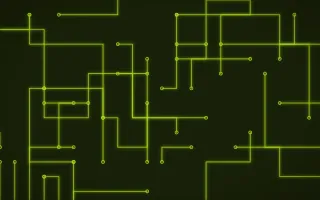 Acid Lime Traces III — dark black and green futuristic background, variation III