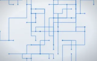Arctic Processor II — light white and blue futuristic background, variation II