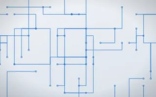 Arctic Processor III — light white and blue futuristic background, variation III