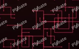 Crimson Grid — dark black and red futuristic background