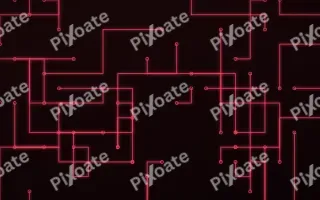 Crimson Grid II — dark black and red futuristic background, variation II
