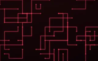 Crimson Grid III — dark black and red futuristic background, variation III