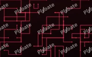 Crimson Grid III — dark black and red futuristic background, variation III