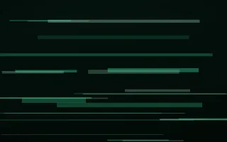 Datafall — dark black and green futuristic background