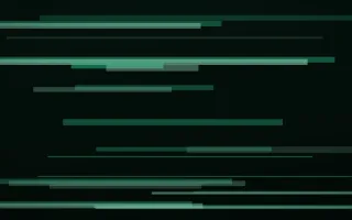 Datafall III — dark black and green futuristic background, variation III