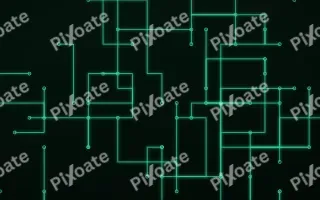 Emerald Grid II — dark black and green futuristic background, variation II