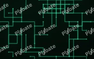 Emerald Grid III — dark black and green futuristic background, variation III