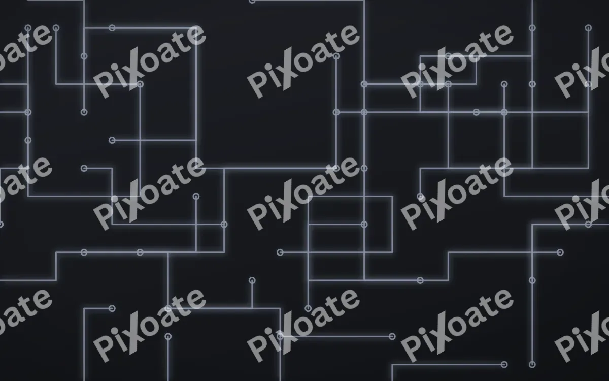 Ghost Circuit — dark grey and blue futuristic background
