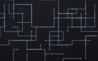Ghost Circuit — dark grey and blue futuristic background