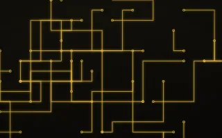 Gold Filament II — dark black and gold futuristic background, variation II