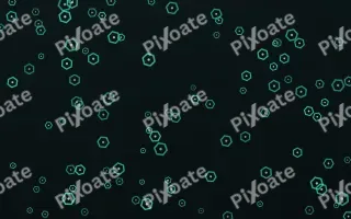 Aurora Hexfield III — dark teal, green and black futuristic background, variation III