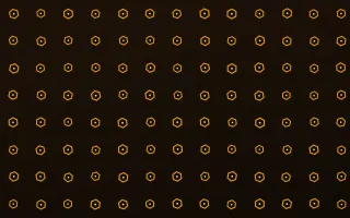 Ember Hexfield — dark gold, yellow and black futuristic background