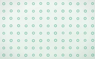 Mint Hexfield — light green and white futuristic background