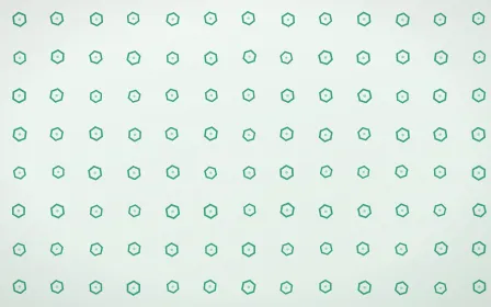 Mint Hexfield — light green and white futuristic background
