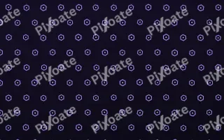 Violet Hexfield — dark purple, blue and black futuristic background