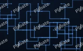 Holo Blue Traces — dark black and blue futuristic background