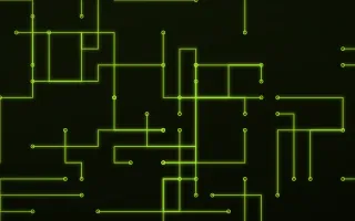 Lime Datastream — dark black and green futuristic background
