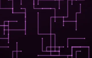 Magenta Uplink — dark black and purple futuristic background