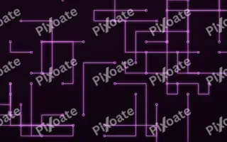 Magenta Uplink II — dark black and purple futuristic background, variation II