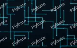 Neon Motherboard III — dark black and teal futuristic background, variation III