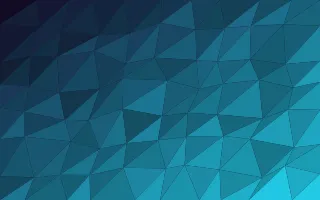 Neon Prism — dark blue and teal futuristic background