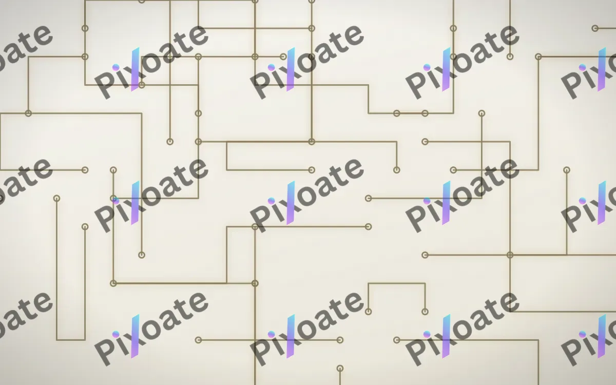Paper Circuit — light white and yellow futuristic background