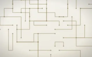 Paper Circuit — light white and yellow futuristic background
