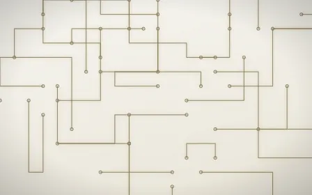 Paper Circuit — light white and yellow futuristic background