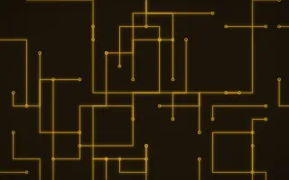 Royal Gold Traces II — dark black and gold futuristic background, variation II