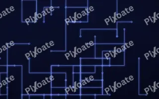 Royal Uplink II — dark blue futuristic background, variation II