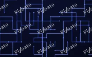 Royal Uplink III — dark blue futuristic background, variation III