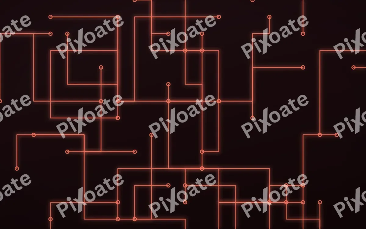 Sunset Relay — dark black and red futuristic background