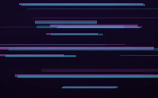 Synth City II — dark purple and teal futuristic background, variation II