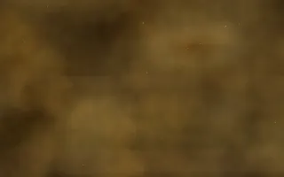 Amber Void III — dark black, orange and gold galaxy background, variation III