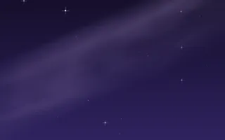 Amethyst Night — dark blue and purple galaxy background