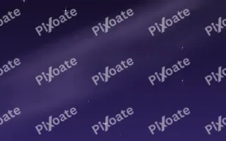 Amethyst Night — dark blue and purple galaxy background