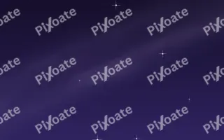 Amethyst Night III — dark blue and purple galaxy background, variation III