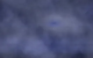 Andromeda Pearl II — dark blue galaxy background, variation II