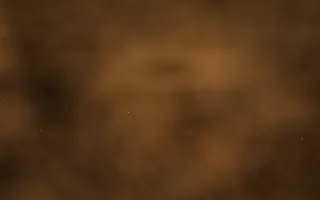 Amber Dust Lane Nebula II — dark black, brown and orange galaxy background, variation II