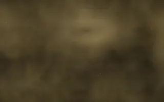 Baade's Window Nebula II — dark black, brown and yellow galaxy background, variation II