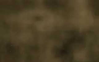 Baade's Window Nebula III — dark black, brown and yellow galaxy background, variation III