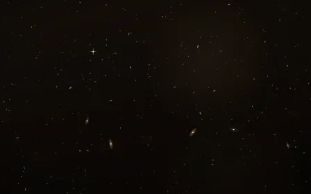 Bronze Deep Field Deep Field — dark black, brown and orange galaxy background