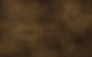 Bronze Deep Field Nebula — dark black, brown and orange galaxy background