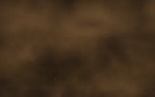 Bronze Deep Field Nebula II — dark black, brown and orange galaxy background, variation II